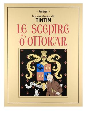 Noir & Mat Sérigraphie Plaque de Rue Tintin 1er adresse de Tintin création  Objet Collector Edition limitée : : Bricolage