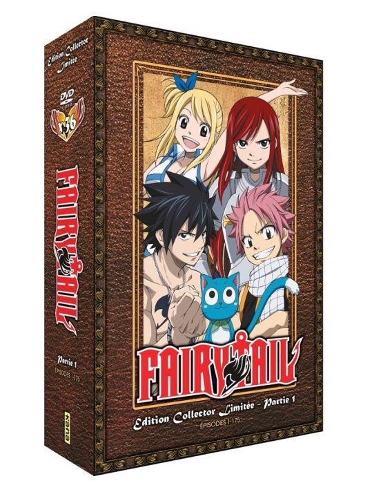 DVD Fairy Tail (Saisons 1 à 4) - Edition Collector Limitée
