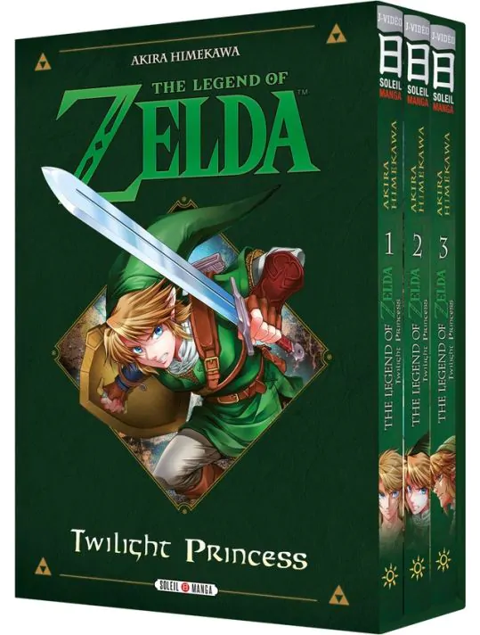 The legend of Zelda - twilight princess : coffret Tomes 1 à 3