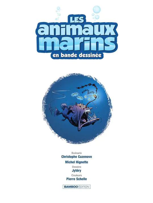 Les animaux marins en BD tome 6